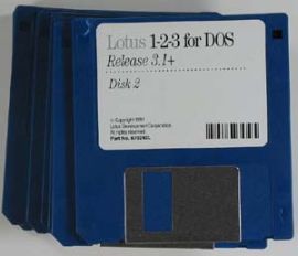 LOTUS 1-2-3 FOR DOS 11 DISK SET