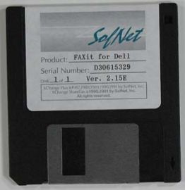 SOFNET FAXIT FOR DELL - 1 DISK