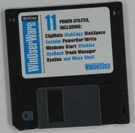 WINUSER WARE UTILITIES - 1 DISK