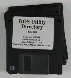 DOS UTILITY DIRECTOR -  8 DISK SET