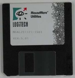 LOGITECH MOUSEWARE UTILITIES  - 2 DISK SET