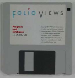 FOLIO VIEWS - 1 DISK