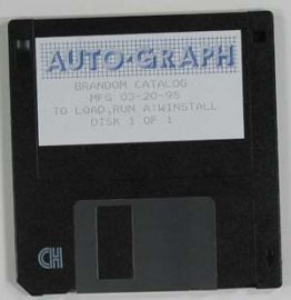 AUTO-GRAPH BRANDOM CATALOG - 1 DISK
