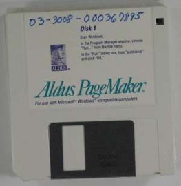 ALDUS PAGEMAKER 7 DISK SET