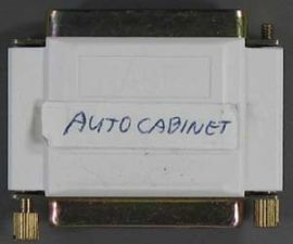 SECURITY DONGLE FOR AUTO CABINET