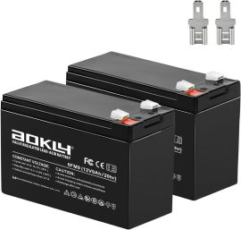 12 Volt 9 AH Rechargeable Lead Acid Battery,12V 6FM9 20Hrs