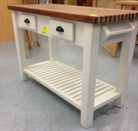 Beech Creek Butcher Block  Kitchen Island