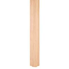 1-1/2 Column Moulding Half Round Smooth Pattern  Species: Alder 