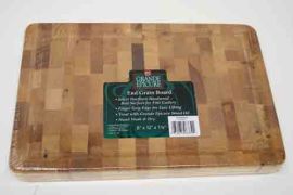 Chopping Block - 8x12x1.25-End Grain - Butcher Block