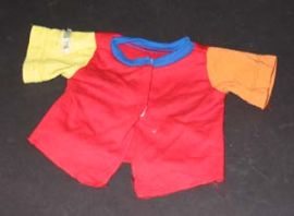 CABBAGE PATCH KIDS MULTI COLORED DOLL SHIRT