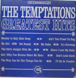 The Temptations-The Temptations Greatest Hits LP