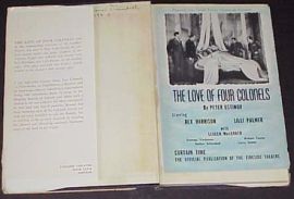 THE LOVE OF FOUR COLONELS-A Play by Peter Ustinov
