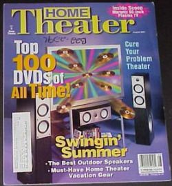 HOME THEATER MAG-August 2001
