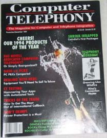 COMPUTER TELEPHONY MAG-Nov / Dec 1994