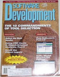 SOFTWARE DEVELOPMENT MAG - November 1995