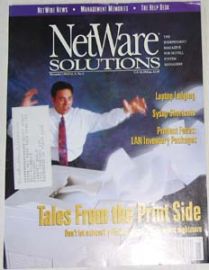NET WARE SOLUTIONS MAG - November 1995