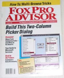 FOX PRO ADVISOR MAG-August 1993