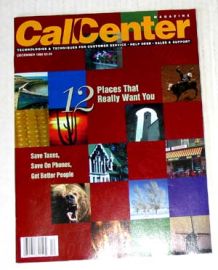 CALL CENTER MAG-December 1995
