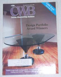 CWB CUSTOM WOODWORKING BUSINESS MAG- November / December 1994