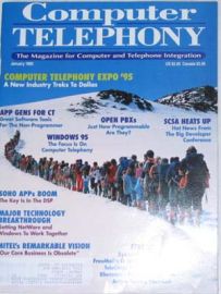 COMPUTER TELEPHONY MAG-January 1995