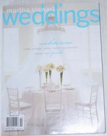 MARTHA STEWART WEDDINGS MAG - Winter 2001