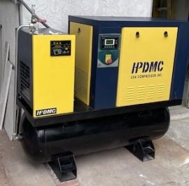 7.5 HP Rotary Air Compressor with Air Dryer 